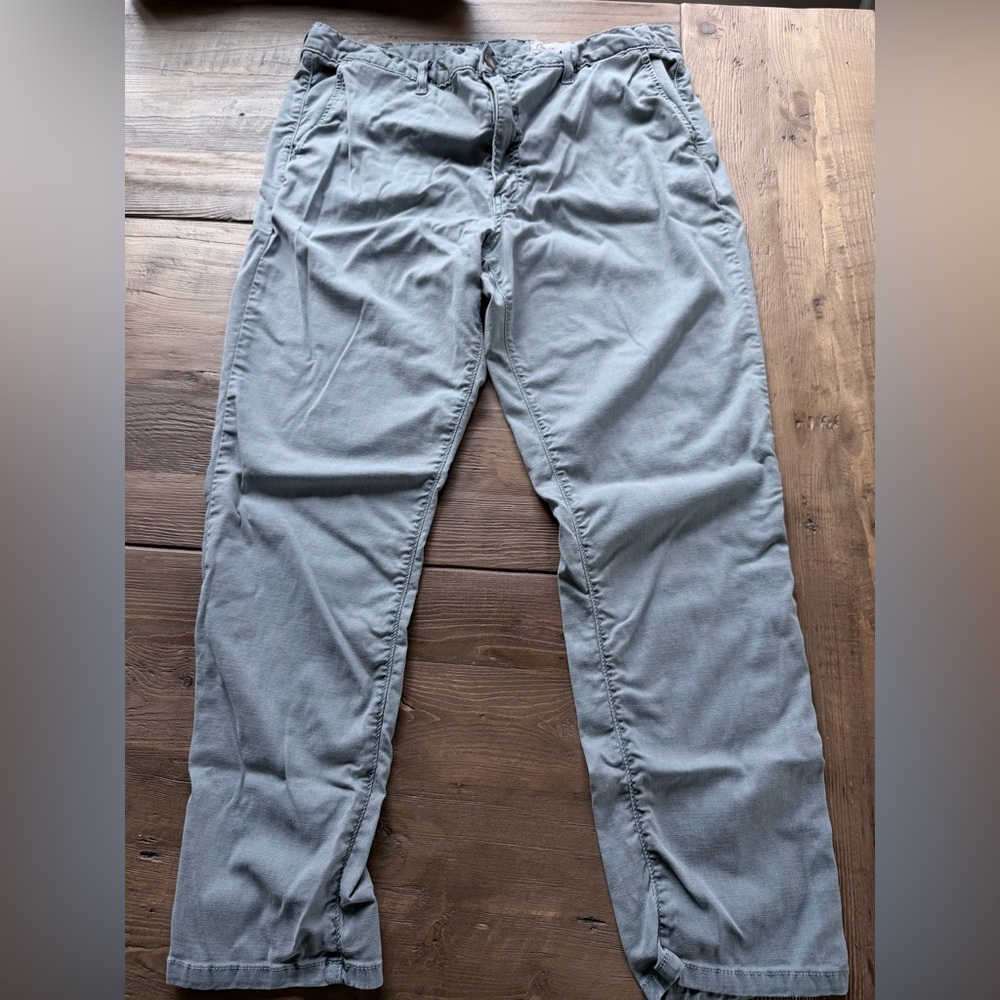 Cosmic Blue Love light green pants